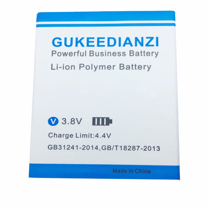 GUKEEDIANZI 2950mAh B-DG800 Replacement Battery For Doogee DG800 VALENCIA Lithium Polymer Rechargeable Bateria