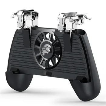 

C3 four-in-One Game PUBG Controller Fire Key Button Cooler Cooling Fan Artifacts Game Handle with 2200/4400 MAH Power Bank