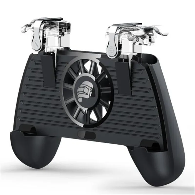  C3 four-in-One Game PUBG Controller Fire Key Button Cooler Cooling Fan Artifacts Game Handle with 2