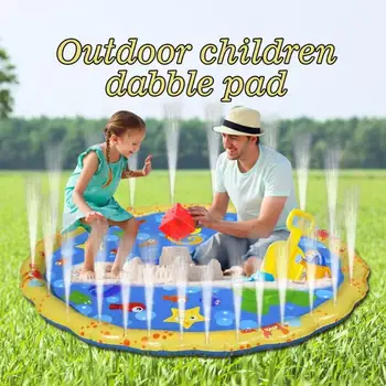 

Water Mat Children's Play Mat Baby Water Mat Water Play Mat Baby Play Mat Games Beach Inflatable Spray Water Cushion Toys