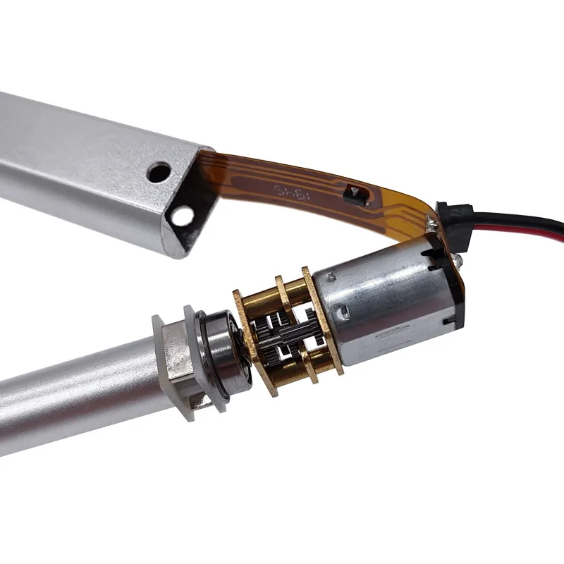 de Motor Linear de Curso, DC 12V, 30mm, 50mm, 30N, 60N, 100N