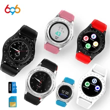 ¡Novedad de 696! reloj inteligente de pulsera L9 con Bluetooth Vintage para iPhone Android, compatible con teléfono 2G, SIM, tarjeta TF, reloj inteligente, reloj de pulsera PK Y1