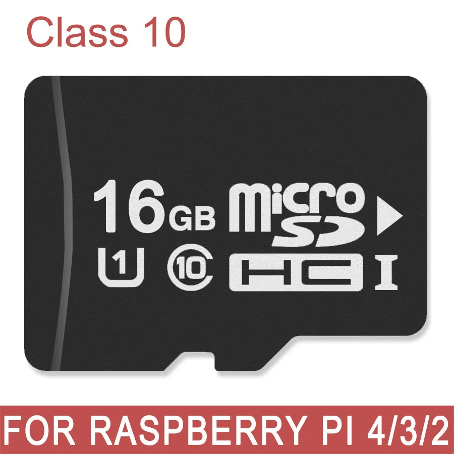16 Гб/32 Гб класс 10 Raspberry PI 4 Модель B sd-карта PI4 Micro SD TF 1 ГБ/2 ГБ/4 Гб ram PI 4B MicroSD карта Raspberry PI 3 model B