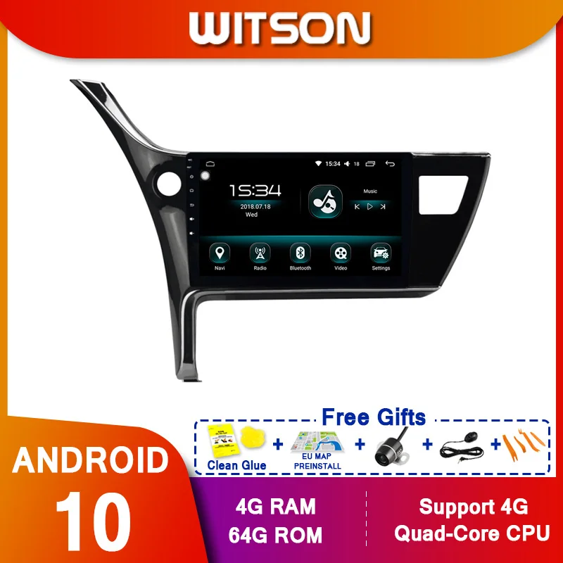 WITSON 10 2 &quotFULL HD сенсорный экран Android 0 Восьмиядерный Автомобильный GPS