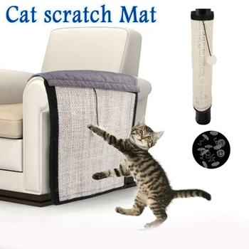 

1pcs Natural Sisal Hemp Cat Scratch Board Mat Scratching Post Toy Sofa Pad Protector