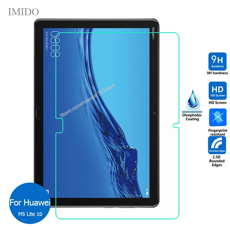 Закаленное стекло для Huawei Mediapad M5 Lite 10 защита экрана 9h защитная пленка на Media pad M 5 1