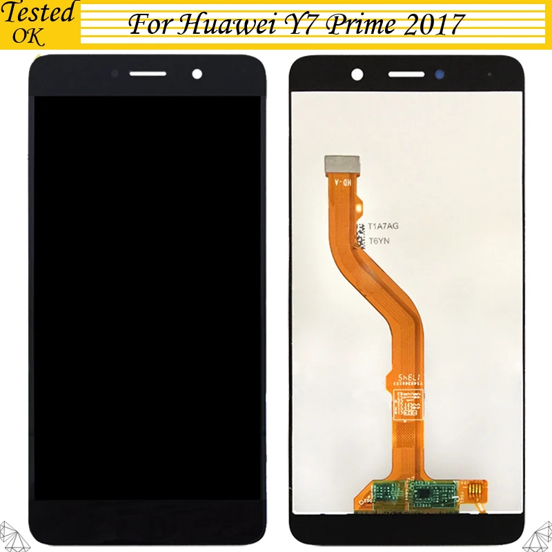 5 дюйма для Huawei Y7 Prime 2017 жк дисплей + дигитайзер сенсорного экрана в сборе Nova Lite 1 8