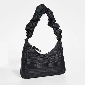 

Western Style Zebra Pattern Retro Wrinkle Portable Underarm Bag Female 2020 New Simple Casual Shoulder Bag Luxury Bag Channels