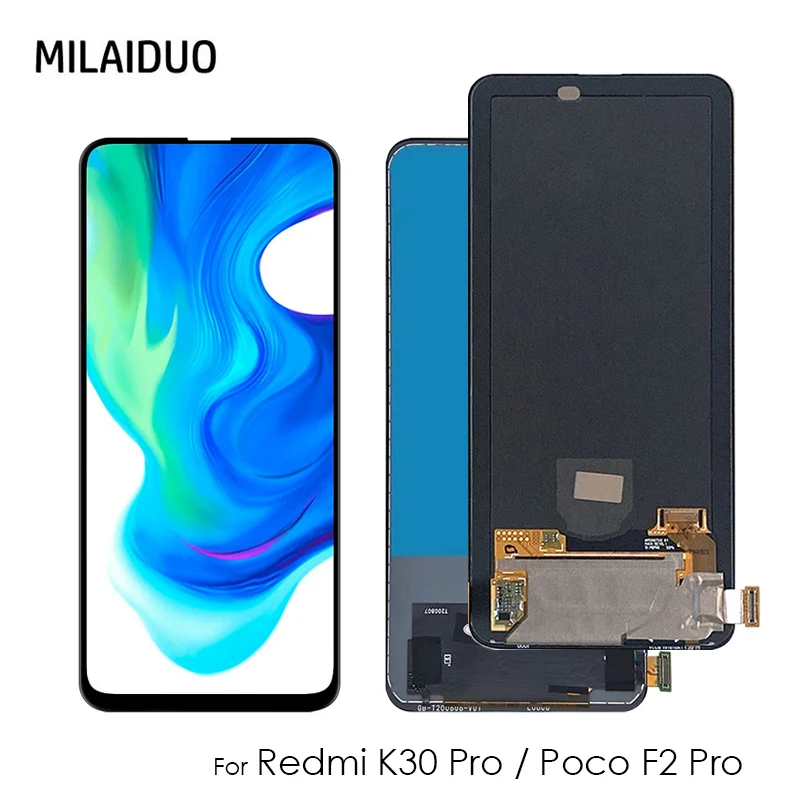 

6.67'' TFT / AMOLED For Xiaomi Poco F2 Pro LCD Display Touch Screen Digitizer Assembly For Redmi K30 Pro LCD Replacements Parts