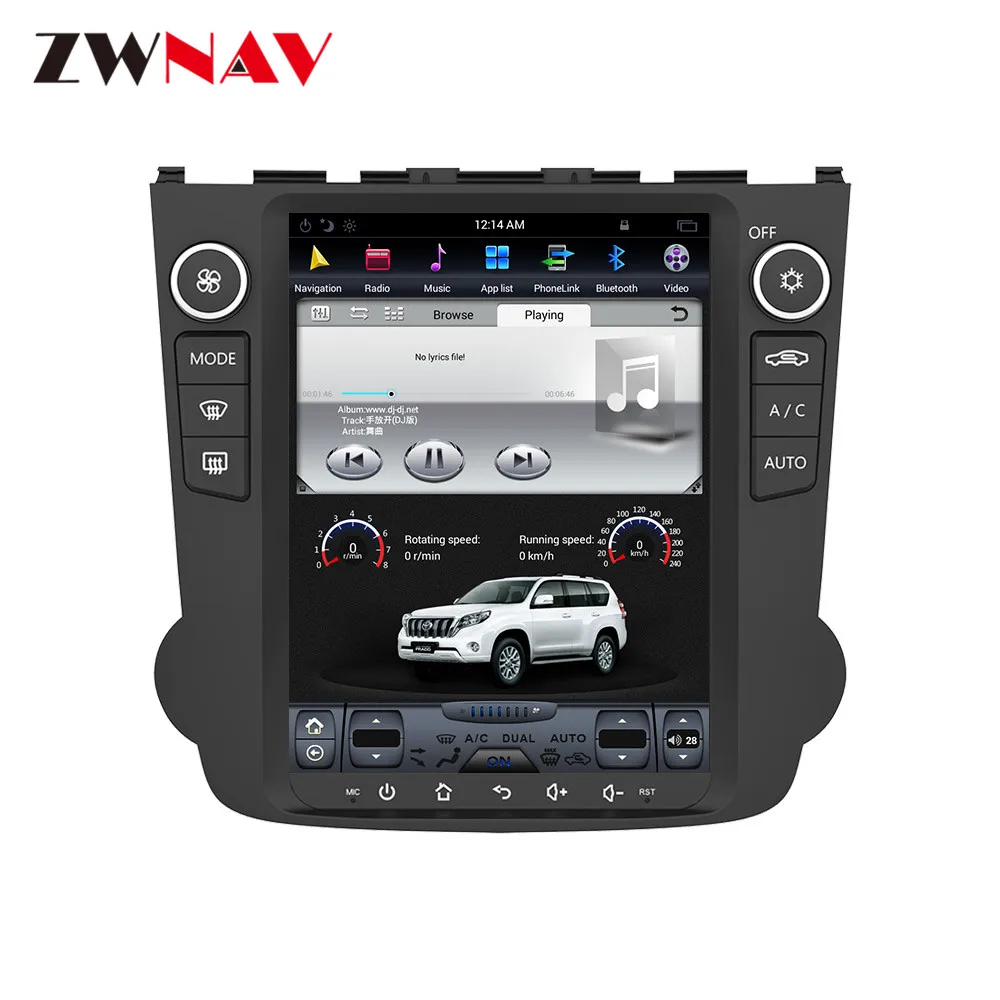 Excellent Tesla style Android 7.1 Car GPS Navigation car No DVD Player For Honda CRV 2006-2011 Stereo radio Player tape recorder head unit 5