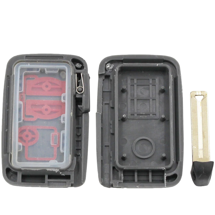 Замена 2/3/4 кнопка дистанционного ключа чехол Брелок для Toyota Land Cruiser Prado 2010 2015 с