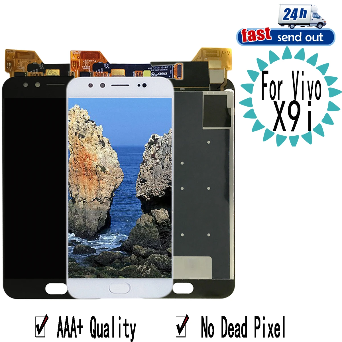 

5,5 "X9i LCD для BBK Vivo X9i LCD дисплей кодирующий преобразователь сенсорного экрана в сборе Замена для VIVO X9i