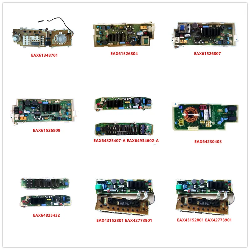 

EAX61348701|EAX61526804|EAX61526807|EAX61526809|EAX64825407-A EAX64934602-A|EAX64230403|EAX64825432|EAX43152801 EAX42773901 Used