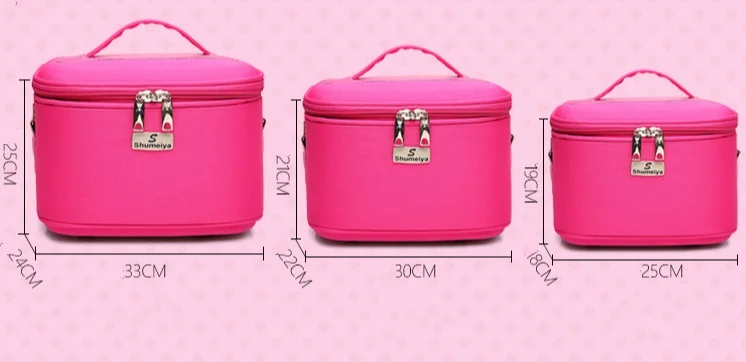 Travel Cosmetic Bag for Women Makeup Waterproof Makeup Bag Large Capacity Storage case Suitcases