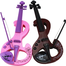 Детская Мини Регулируемая скрипка струна музыкальный инструмент игрушки подарок развитие ребенок музыкальный талант развивающий инструмент игрушки