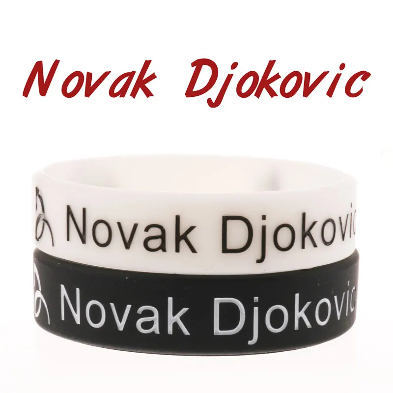 1 pcs Novak Djokovic Bracelet Tennis Superstar Silicone Wristabands for Kids Adult Djoker Sport Bands | Украшения и аксессуары