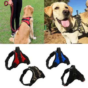

Adjustable Large Dog Harness Pet Collar for Labrador Husky Collie Bulldog Use