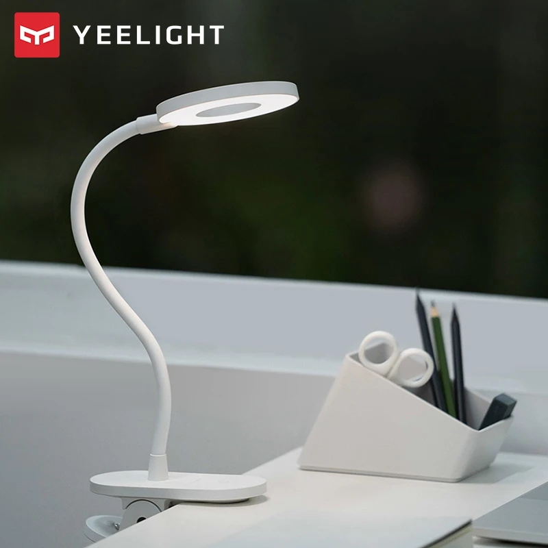 Yeelight LED Desk Lamp Clip On Night Light USB Rechargeable 5W 360 Degrees Adjustable Dimming Reading Lamp For Bedroom|Smart Remote Control| - AliExpress