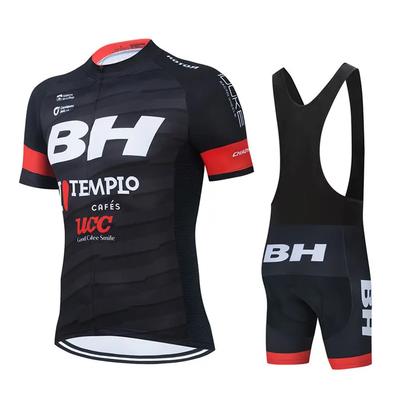 Комплект одежды для велоспорта Team BH 2021 Мужская одежда велосипедный нагрудник