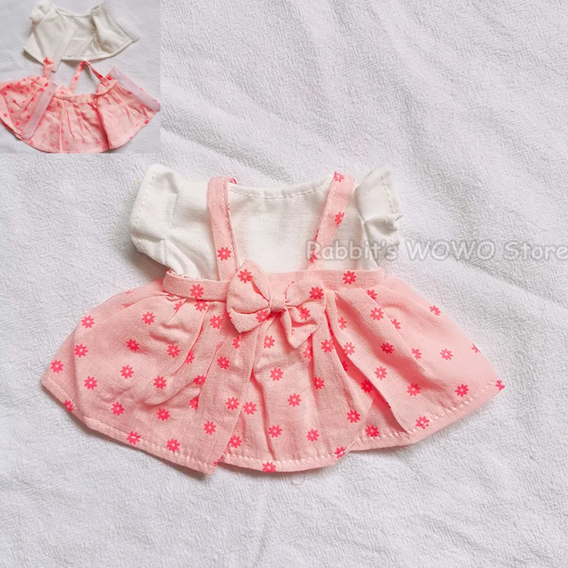 Doll Clothes Fit 25cm Baby Dolls 1/6 BJD Doll  Accessories New Born Outfits Cute Dress Suit Girls Children Gifts 18