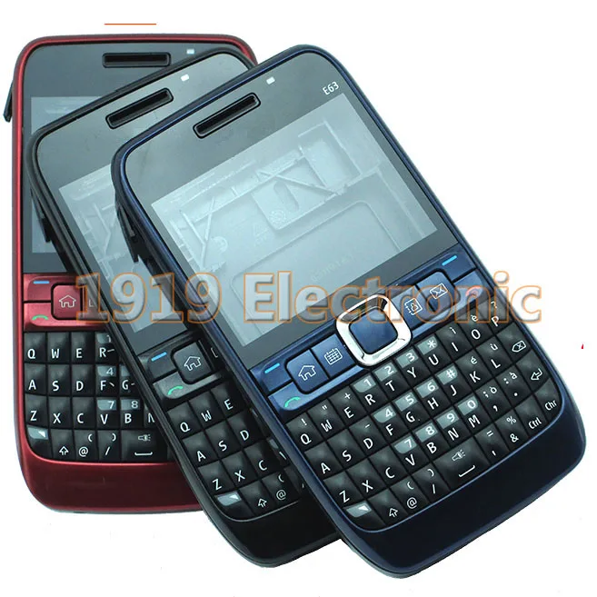 Полный Мобильный телефон Корпус чехол+ английский или русский клавиатура для Nokia E63+ Инструменты