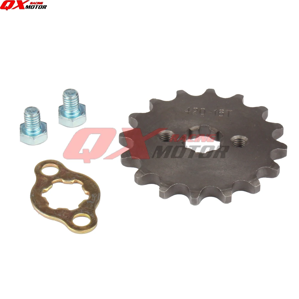 Engine Sprocket 420 420H Chain 10-19 17 Teeth Front For Taotao Kayo Bse Apollo 50 110 125cc Dirt Pit Bike ATV Motorcycle