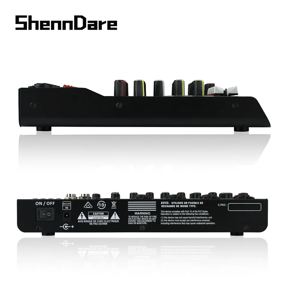 Misturador de Áudio Reprodução do Computador Shenndare Profissional Effector Usb Bluetooth Monitor Gravação dj Mixer 48v Fantasma Td-16 16 Dsp - Image 2