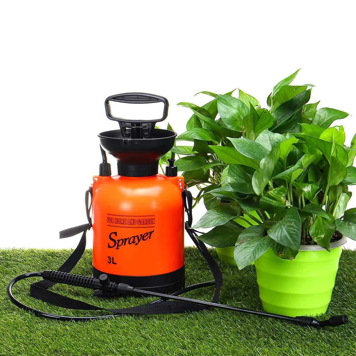 

3L Garden Sprayer Air Pressure Type with Shoulder Strap for Agricultural Gardening Tool Use Garden Gallon--Pump Pressure Sprayer