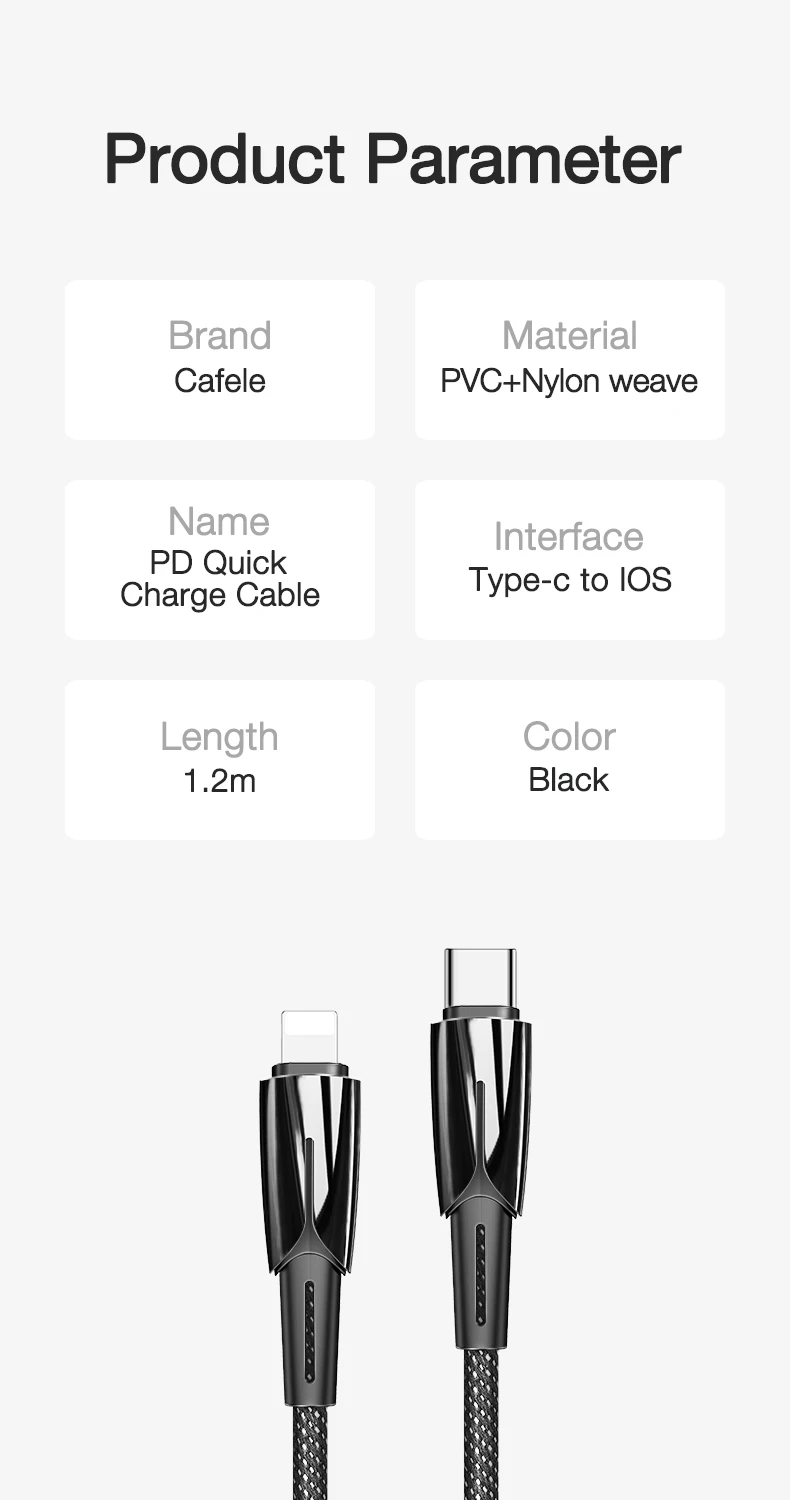 USB C to for Lightning Cable (12)