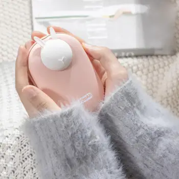 

5000mAh USB Rechargeable Electric Hand Warmer Travel Handy Heater Power Bank Intelligent Continued Temperature Control