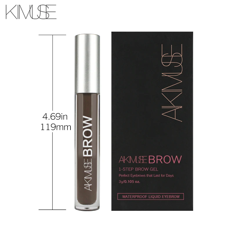 KIMUSE Eyebrow Gel Cream Waterproof Eyebrow Dye Henna Tattoo Eyebrow Pencil Shadow Long Lasting Cosmetic Eyebrow Enhancer