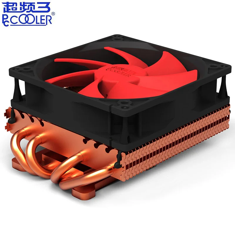 Кулер Pccooler K101F 4*6 мм радиатор с медным покрытием графическая карта кулер 100 тихий