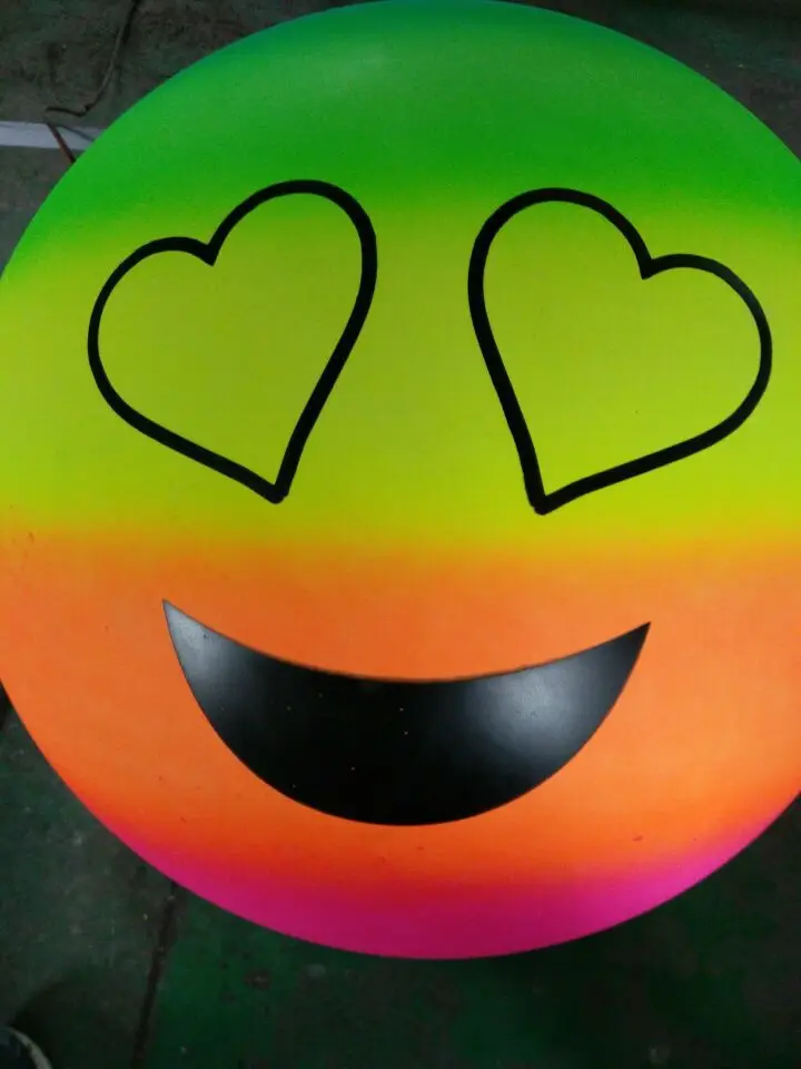 Rainbow Expression Ball Pat Ball Box 40 Centimeters Rainbow Ball PVC Ball Games