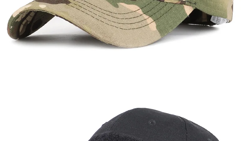 17 Colors Camo Men's gorras Baseball Cap Male Bone Masculino Dad Hat Trucker New Tactical Men's Cap Camouflage Snapback Hat 2020 34