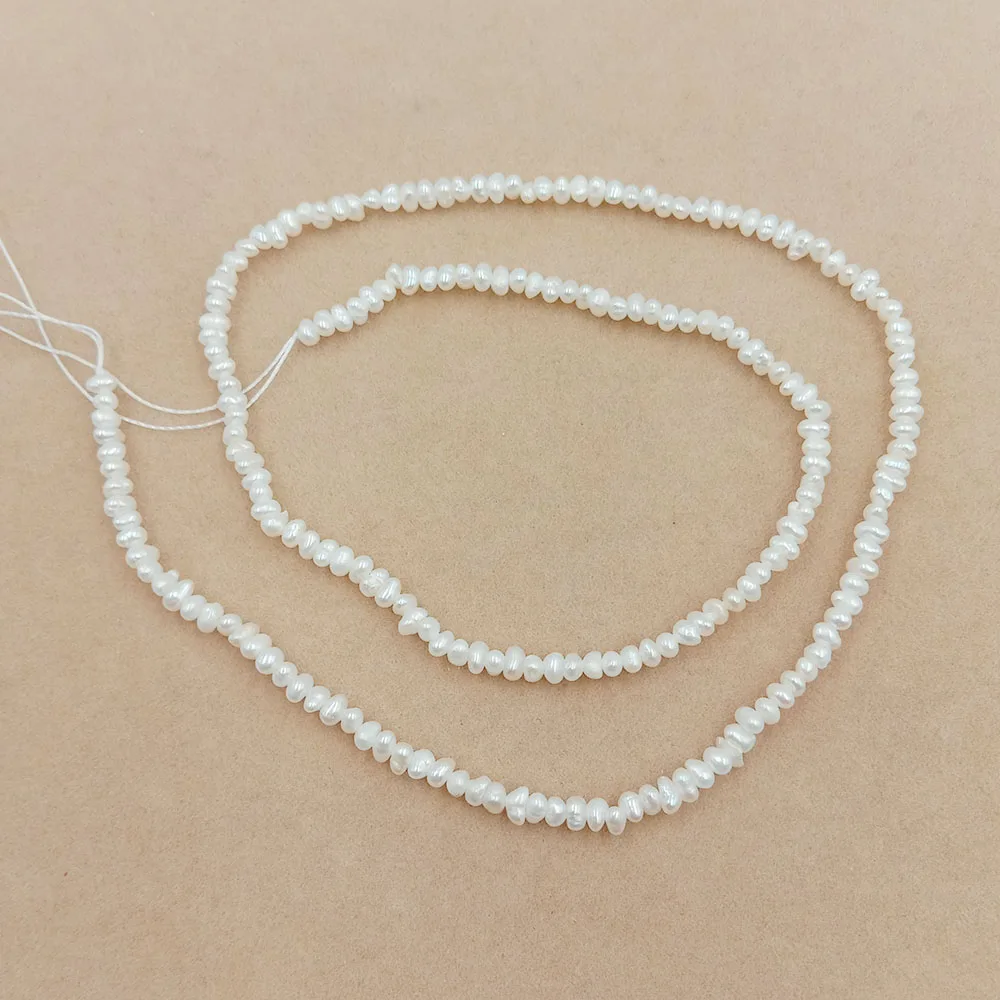2-3 mm MINI FRESHWATER near round PEARL BEADS,100% NATURE freshwater pearl material with near round shape-A+ quality-2-3 MM