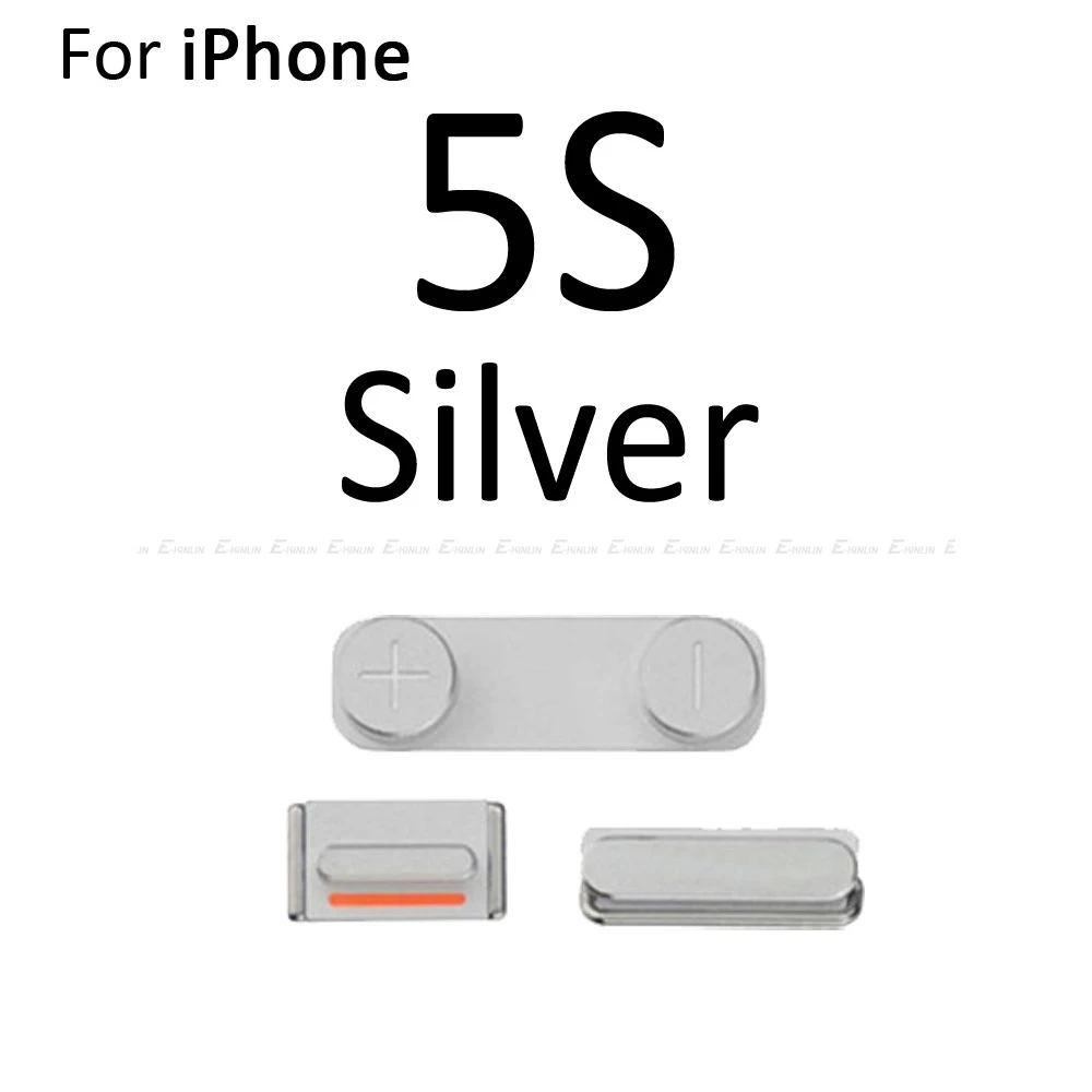 Горячая Распродажа 3 в 1 Боковая кнопка для iPhone 5 5S 5C SE 2016 включения выключения