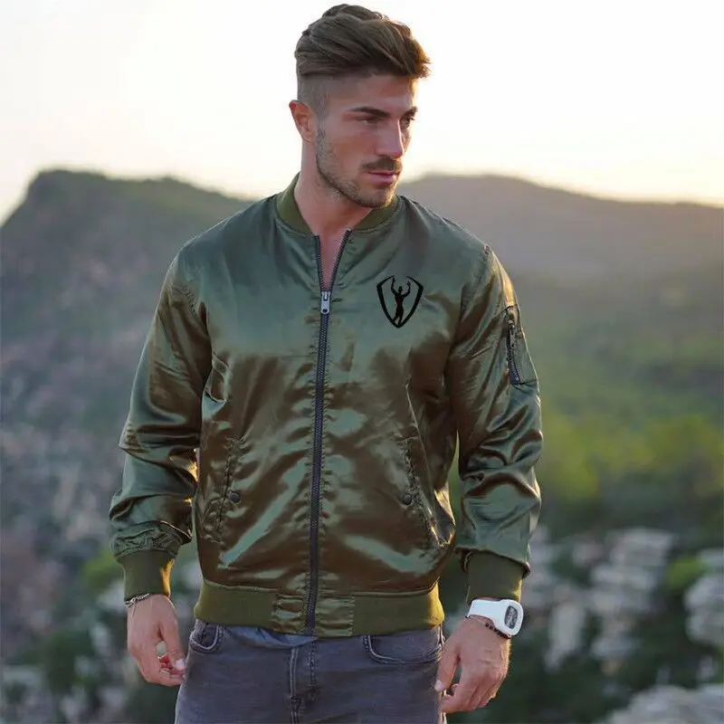 

New style of European and American style casual zipper jacket for men zip jacket