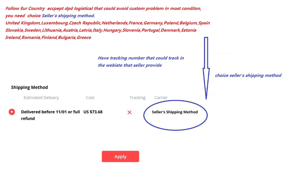 Logistical dpd