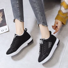 Лидер продаж; зимняя женская обувь; теплая плюшевая женская повседневная обувь; модная обувь на шнуровке; зимние ботинки на платформе