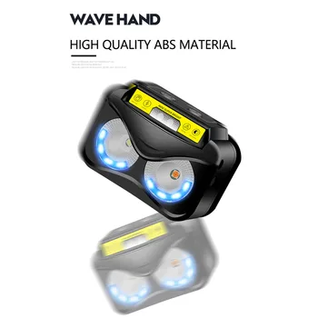 

XPG LED Waterproof 300lm Headlight USB Charging 6 Modes Hunting Fishing Headlamp for Outdoor Camping Night Fishing