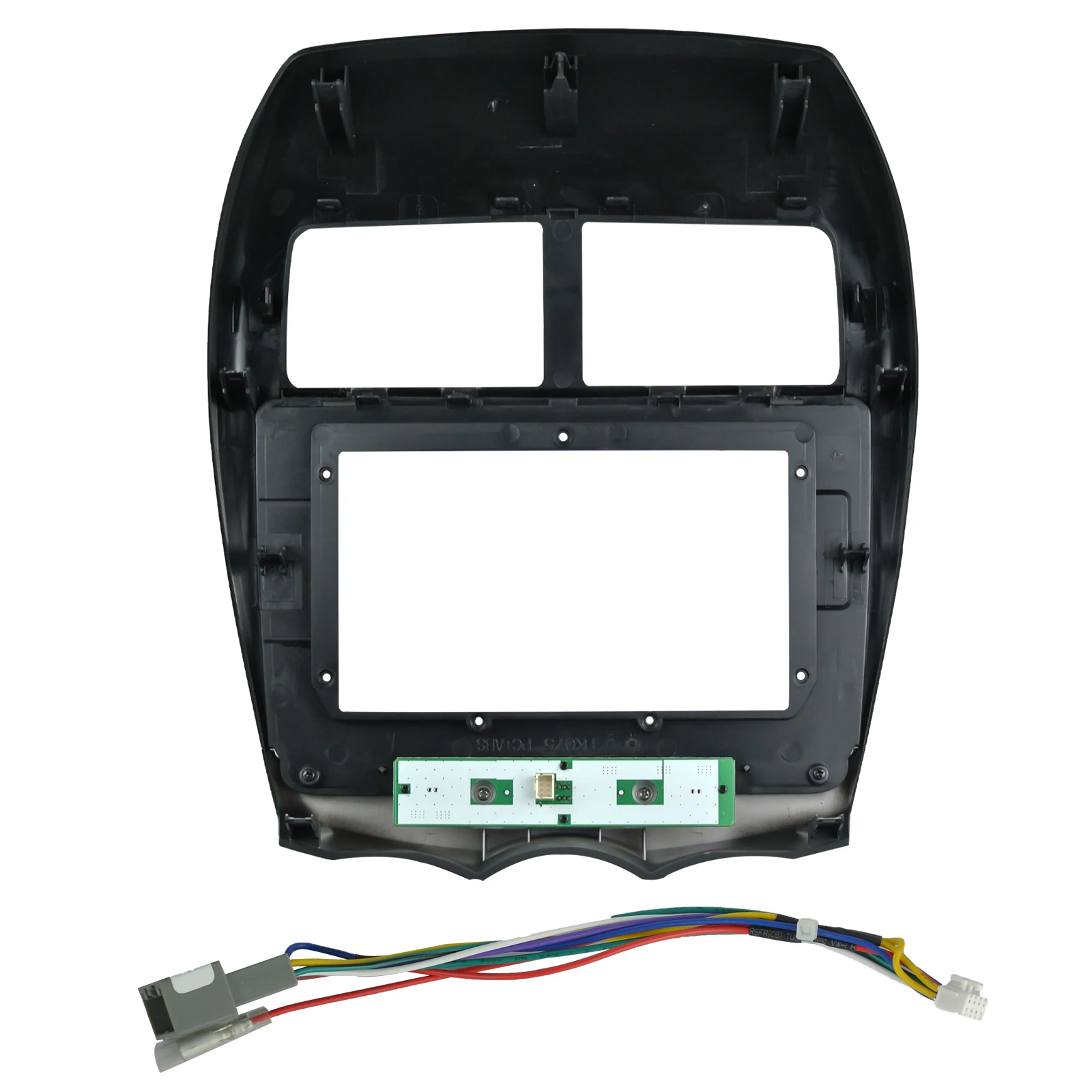 Автомобильная приборная панель комплект установка Лицевая панель аварийный свет dvd рамка для MITSUBISHI ASX 2013- 2DIN 10,1 дюйм радио плеер