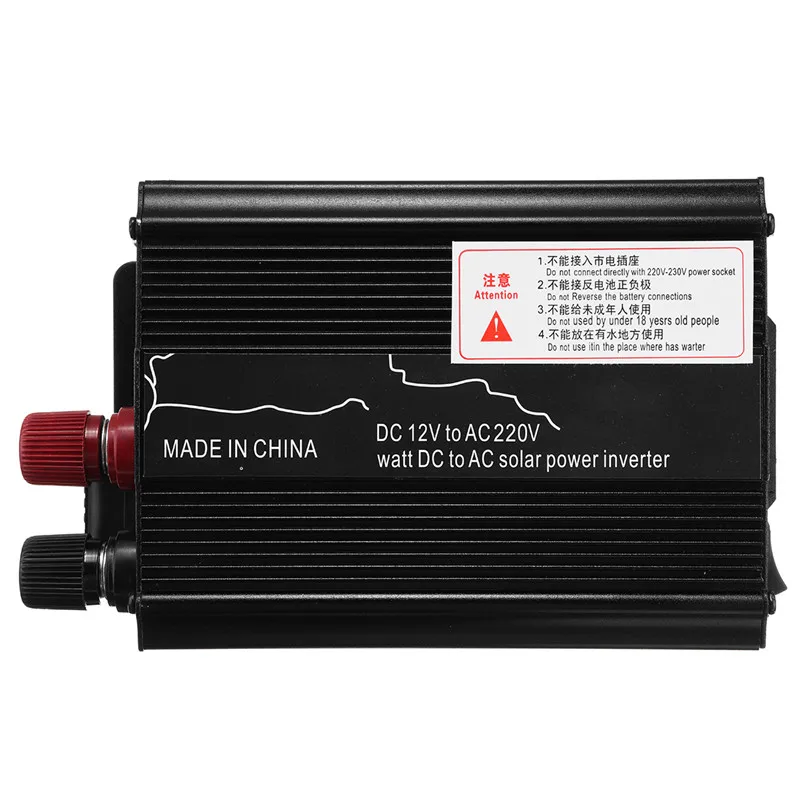 Напряжение трансформатор пик 3000W DC 12 V/24 V к переменному току 110 V/220 V Автомобильный светодиодный солнечный Мощность преобразователь частоты постоянного тока в переменный ток USB конвертер защита от перегрузки
