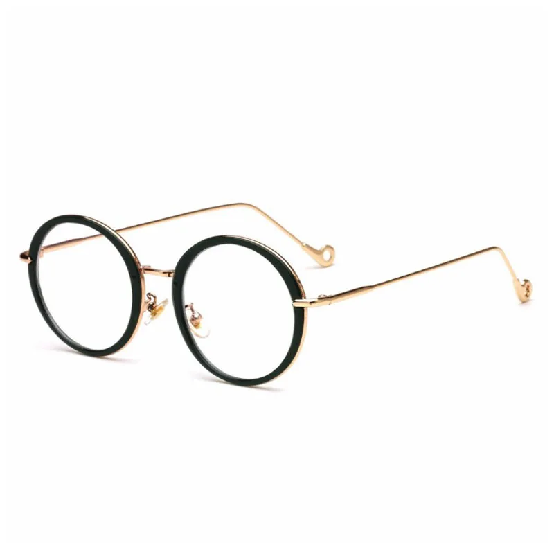 Круглые унисекс близорукие очки оправа новые ретро женские простые мужские очки с оптической оправой