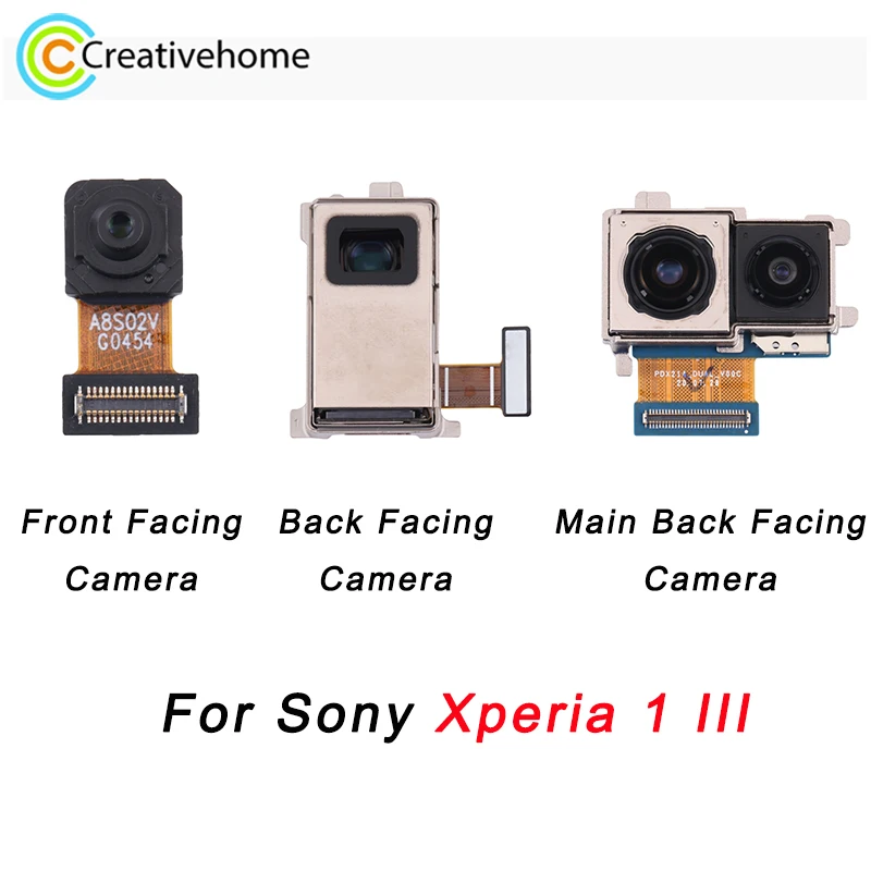 

Для Sony Xperia 1 III сменная фронтальная камера/камера заднего вида/основная камера заднего вида