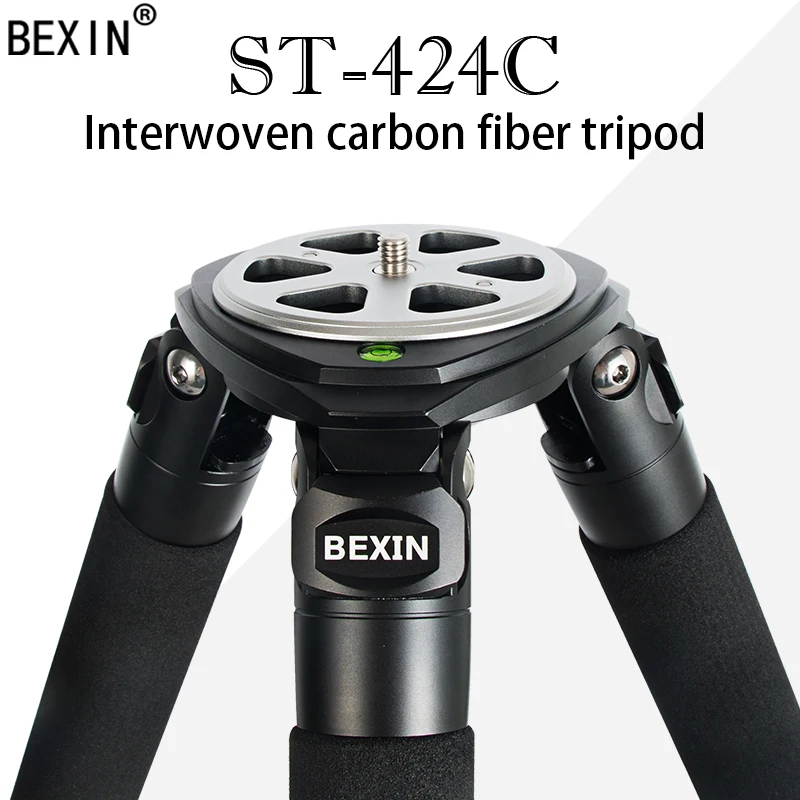 Rugged Camcorder Tripod Photographic Carbon Fiber Big Tripod Professional Birdwatching Heavy Duty Dslr Video Camera Tripod Stand