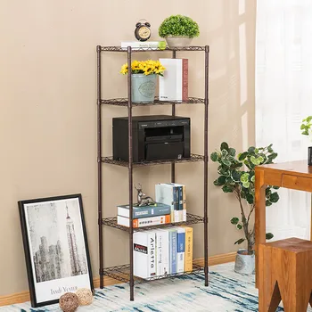 

ou mai Gamma Kitchen Shelves Multilayer Landing Storage Rack Rack Living Room Bathroom Metal Organizing Sundries Rack