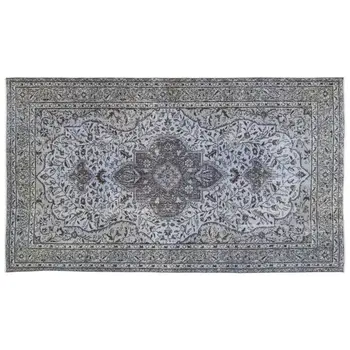 

Handmade Blue Vintage Overdyed Turkish Area Rug 162x284 Cm-5'4''X9'4''