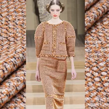 Импортная утолщенная Теплая Мягкая шерстяная твидовая ткань для пальто tissu au metre bazin riche getzner telas por metro tissus tecido stof