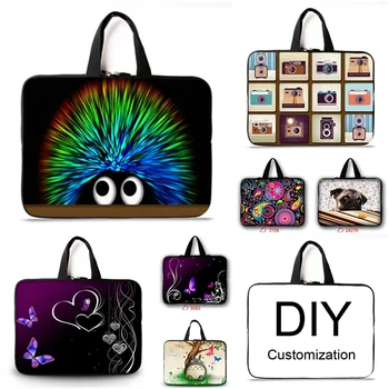 

Many Designs Neoprene 10 10.1 12 11.6" 13 13.3 15 15.4 14.4 17 17.3 Notebook Laptop Computer Sleeve Carry Handle Cases Cover Bag