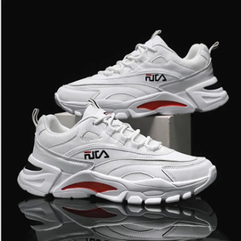 

Men's shoes 2020 spring new small white shoes fashion casual sneakers men's platform dad shoes student running shoes